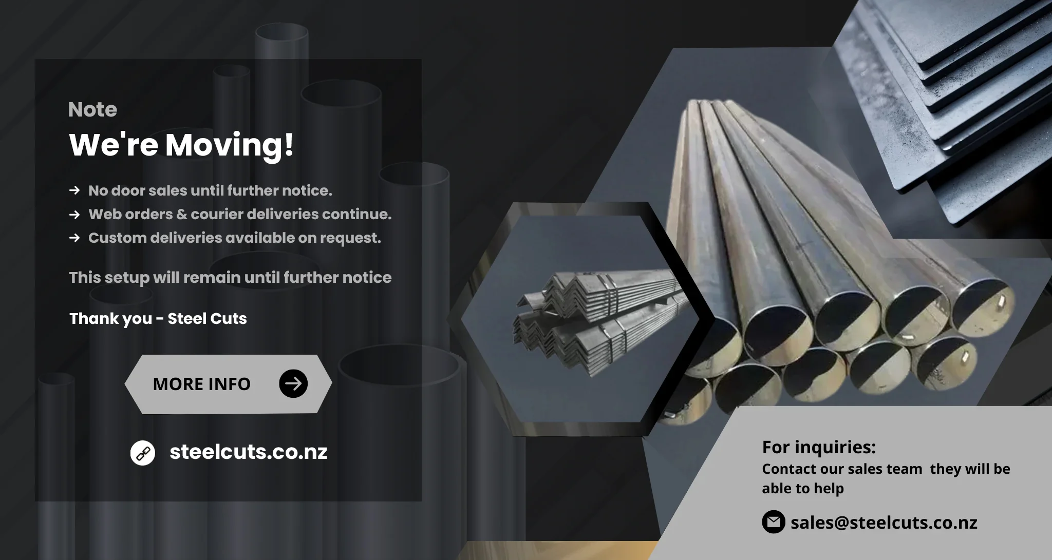 Precision Steel, Nationwide Delivery